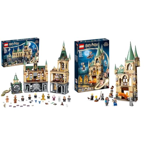 LEGO 76389 Harry Potter Hogwarts Kammer des Schreckens Set & Harry Potter Hogwarts: Raum der Wünsche von LEGO