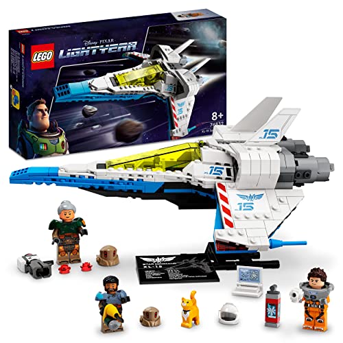 LEGO 76832 Disney and Pixar’s Lightyear XL-15-Sternjäger Weltraum-Spielzeug zum Bauen für Kinder ab 8 Jahre, inkl. Raumschiff und Buzz-Minifigur von LEGO