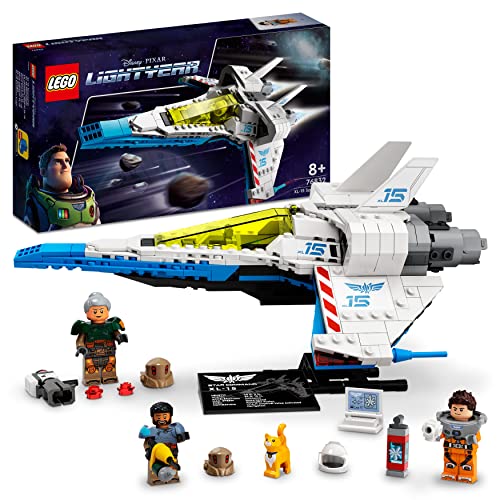 LEGO 76832 Disney and Pixar’s Lightyear XL-15-Sternjäger Weltraum-Spielzeug zum Bauen für Kinder ab 8 Jahre, inkl. Raumschiff und Buzz-Minifigur von LEGO