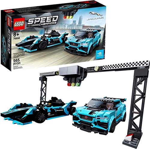 LEGO 76898 Speed Champions Formula E Panasonic Jaguar Racing GEN2 car & Jaguar I-PACE eTROPHY, Rennwagen-Set LEGO 76898 Speed Champions Formula E Panasonic Jaguar Racing GEN2 car & Jaguar I-PACE eTROPHY, Rennwagen-Set von LEGO
