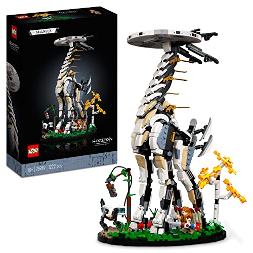 LEGO 76989 Horizon Forbidden West: Langhals Modellbausatz, Set für Erwachsene mit Aloy-Minifigur und Wächter-Figur, Geschenkidee für Sammler, Männer und Frauen, Ihn und Sie LEGO 76989 Horizon Forbidden West: Langhals Modellbausatz, Set für Erwachsene mit Aloy-Minifigur und Wächter-Figur, Geschenkidee für Sammler, Männer und Frauen, Ihn und Sie von LEGO