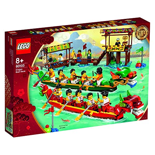 LEGO Dragon Boat Race Stage Dragon Boat Race and Paddle for Victory! von LEGO