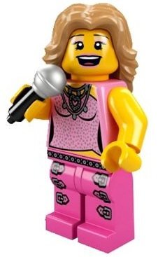 LEGO 8684 - Minifigur Popsängerin aus Sammelfiguren-Serie 2 LEGO 8684 - Minifigur Popsängerin aus Sammelfiguren-Serie 2 von LEGO
