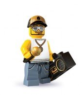 LEGO 8803 - Minifigur Rapper aus Sammelfiguren-Serie 3 von LEGO