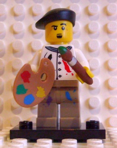 LEGO 8804 - Sammelfigur Maler - Serie 4 von Lego