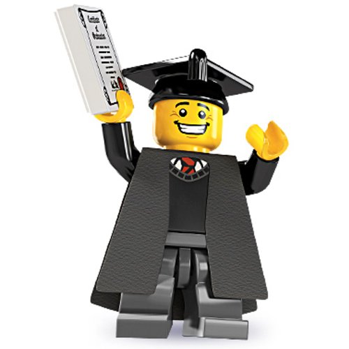 LEGO 8805 - Minifigur Akademiker aus Sammelfigurenserie 5 von LEGO