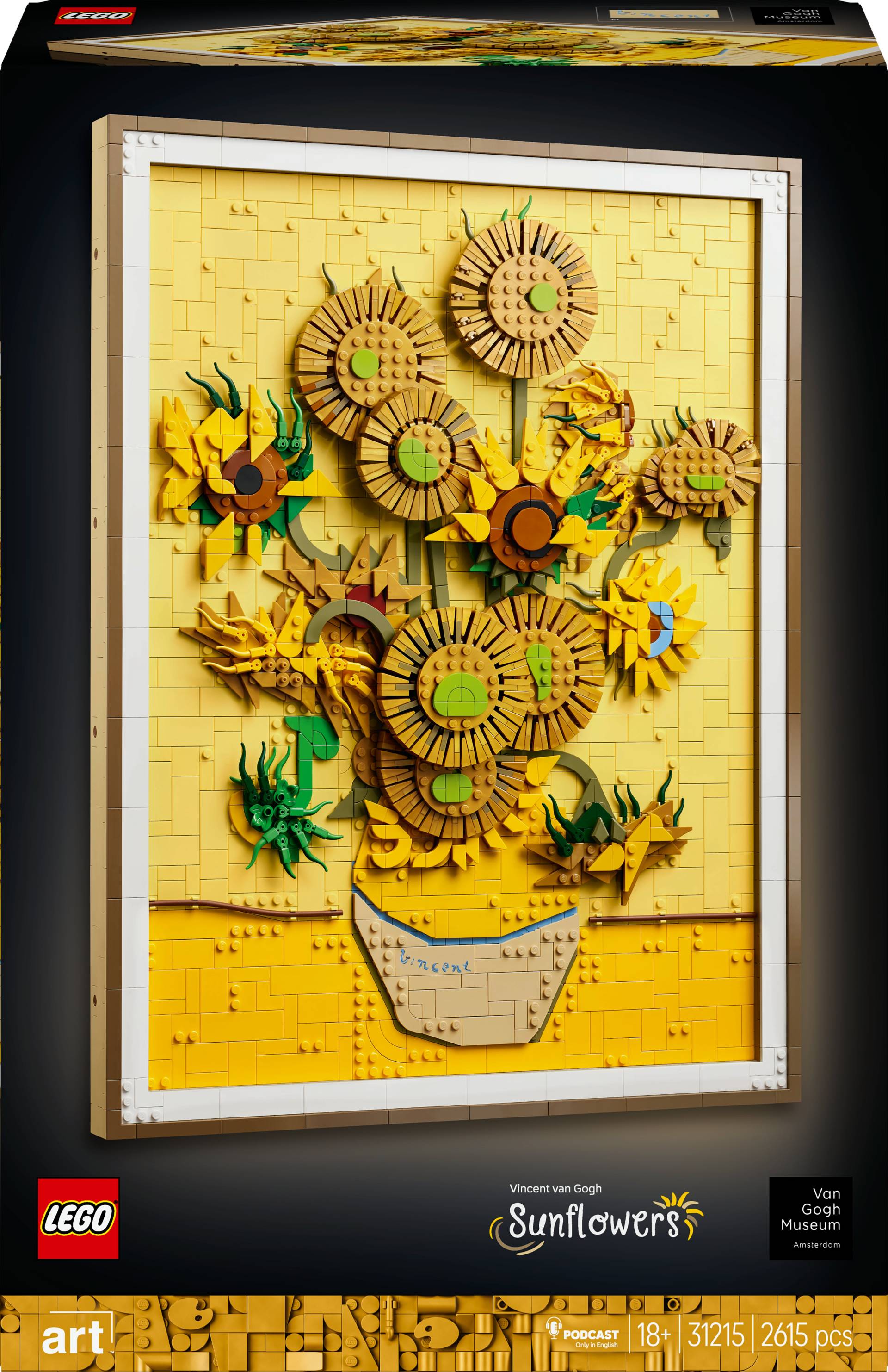 LEGO ART 31215 Vincent van Gogh – Sonnenblumen von LEGO