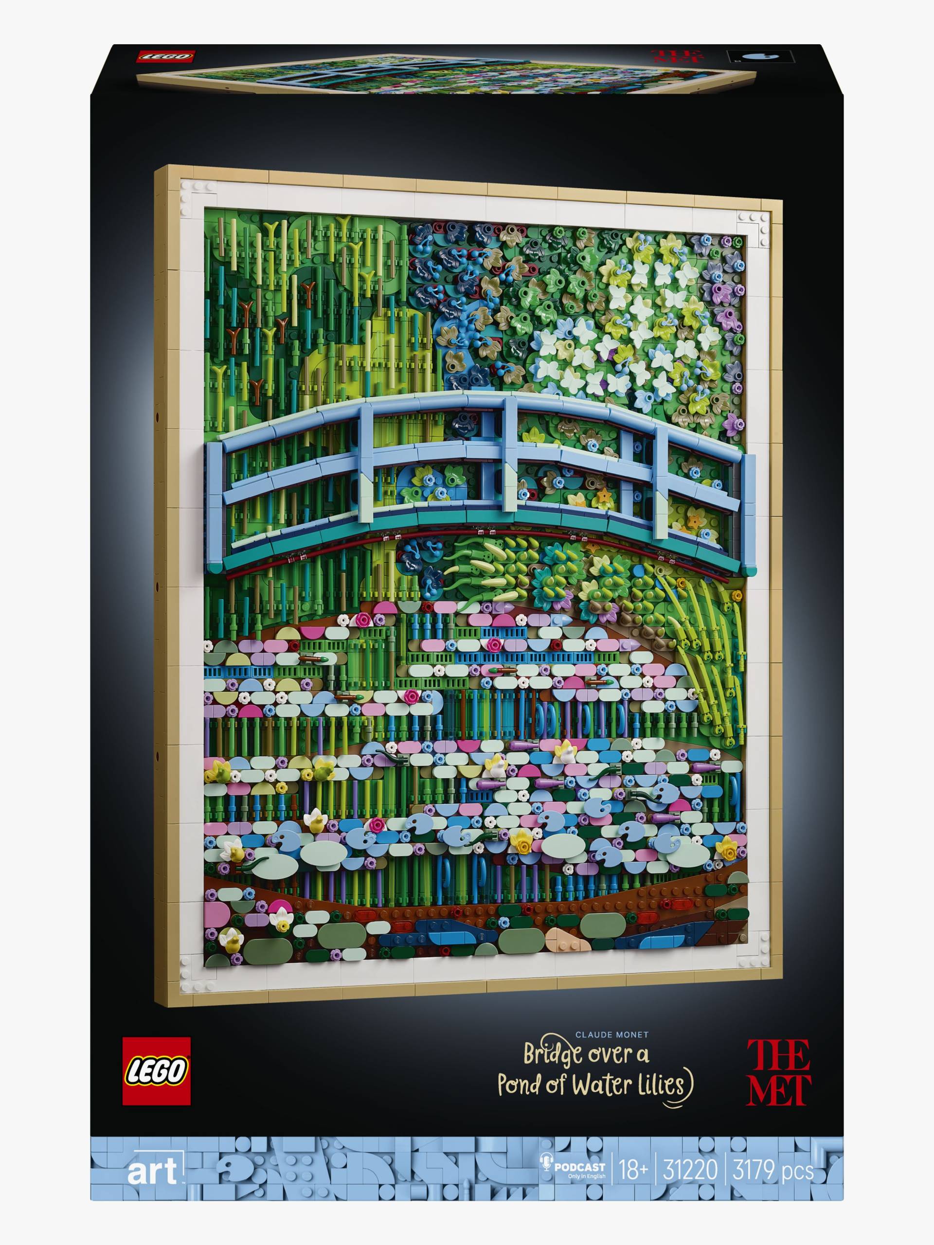 LEGO ART 31220 Claude Monet – Brücke über einen Seerosenteich von LEGO