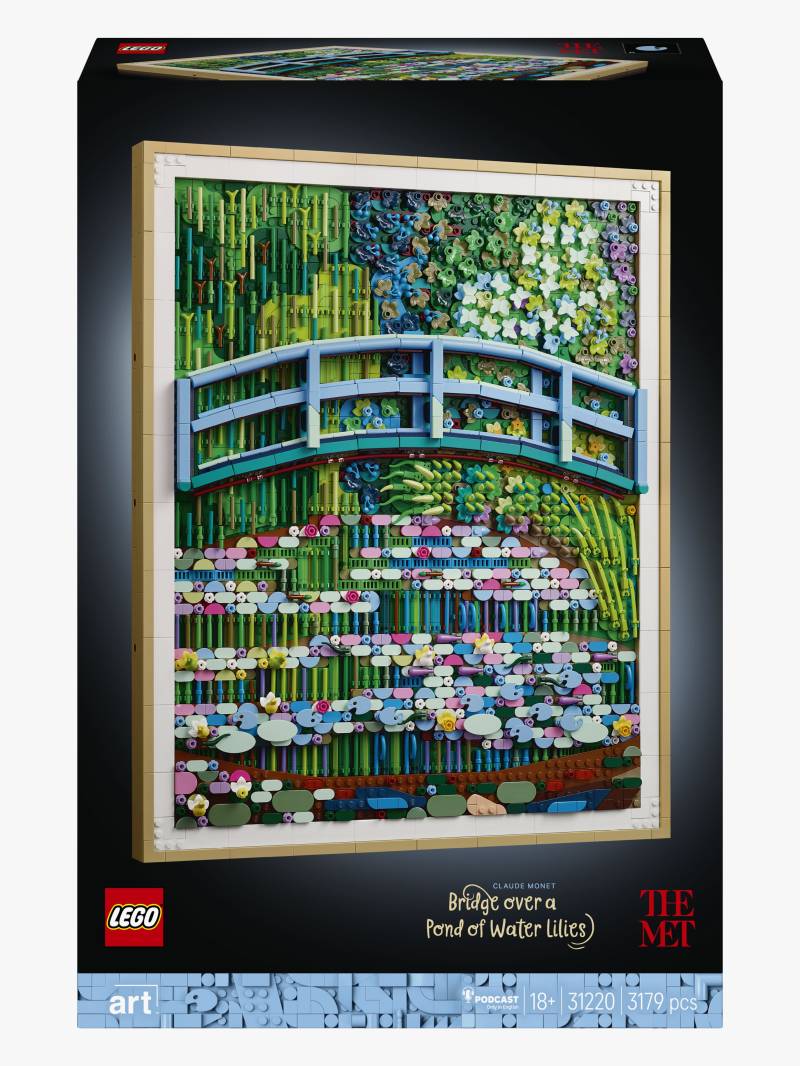 LEGO ART 31220 Claude Monet – Brücke über einen Seerosenteich von LEGO