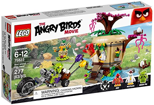 LEGO Angry Birds 75823 Bird Island Egg Heist Building Kit (277 Piece) by LEGO von LEGO