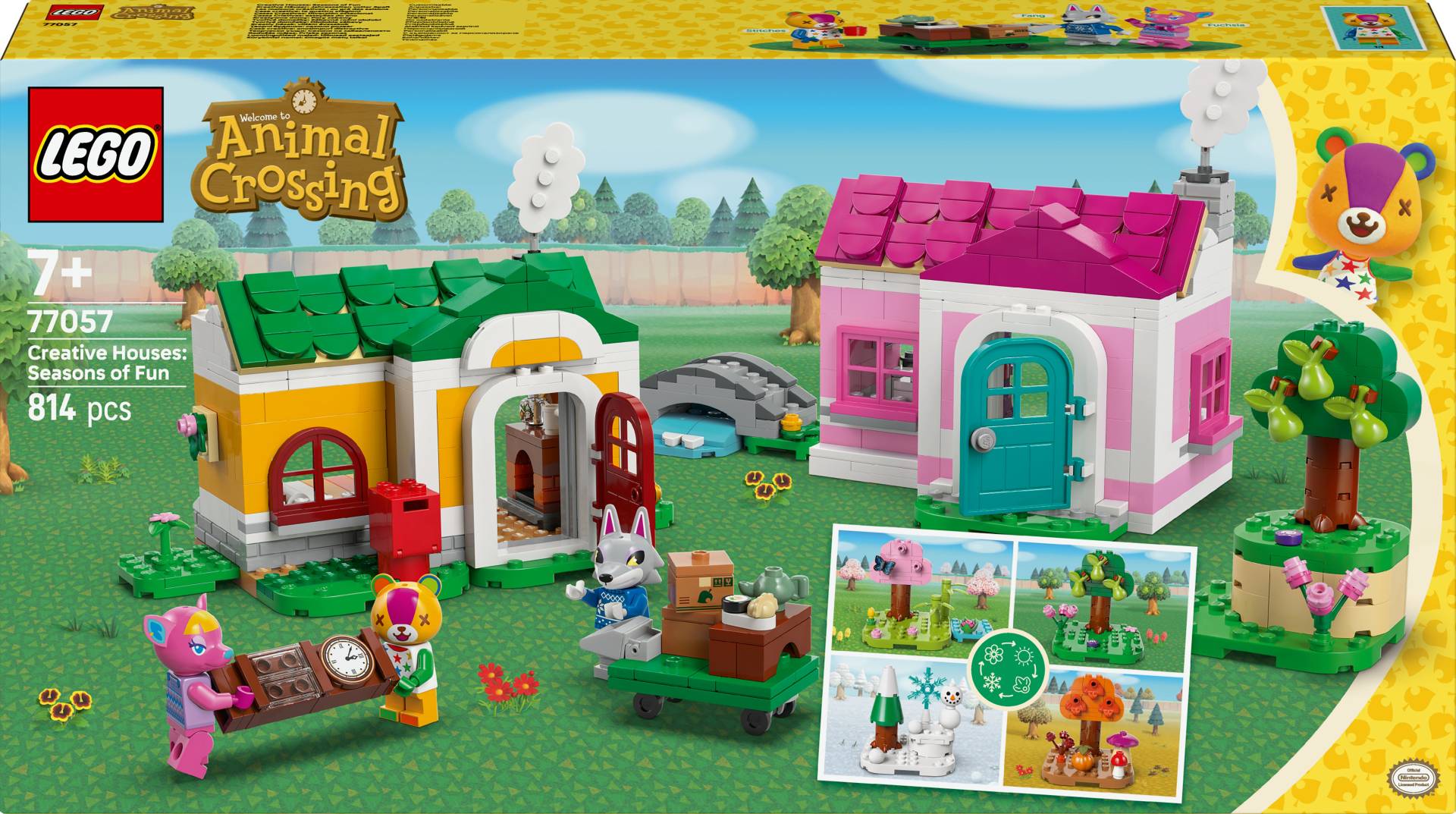 LEGO Animal Crossing 77057 Kreative Häuser: Jahreszeiten voller Spaß von LEGO