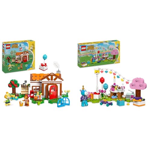 LEGO Animal Crossing Besuch von Melinda, kreatives Spielzeug für Kinder & Animal Crossing Jimmys Geburtstagsparty, kreatives Spielzeug für Kinder LEGO Animal Crossing Besuch von Melinda, kreatives Spielzeug für Kinder & Animal Crossing Jimmys Geburtstagsparty, kreatives Spielzeug für Kinder von LEGO