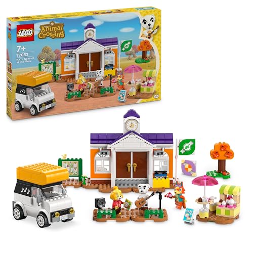 LEGO Animal Crossing K.K. spielt auf dem Festplatz, Bauspielzeug mit Café und Auto aus den Videospielen, Spielset für Mädchen und Jungen ab 7 Jahren, Geschenk für Kinder 77052 LEGO Animal Crossing K.K. spielt auf dem Festplatz, Bauspielzeug mit Café und Auto aus den Videospielen, Spielset für Mädchen und Jungen ab 7 Jahren, Geschenk für Kinder 77052 von LEGO