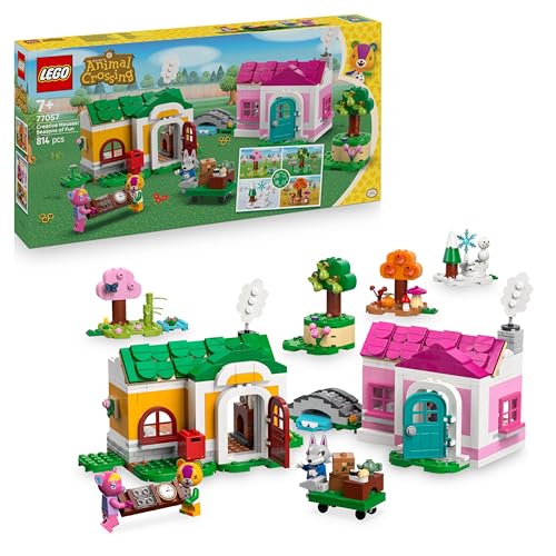 LEGO Animal Crossing Kreative Häuser: Jahreszeiten Voller Spaß (77057); Bauset mit Minifiguren; Geschenk mit Nintendo Charakteren zum Sammeln für Mädchen und Jungen ab 7 Jahren von LEGO