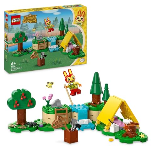 LEGO Animal Crossing Mimmis Outdoor-Spaß, kreatives Spielzeug für Kinder, Tiere-Set mit Hasen-Figur aus dem Videospiel, Geschenk für Mädchen und Jungen ab 6 Jahren 77047 von LEGO