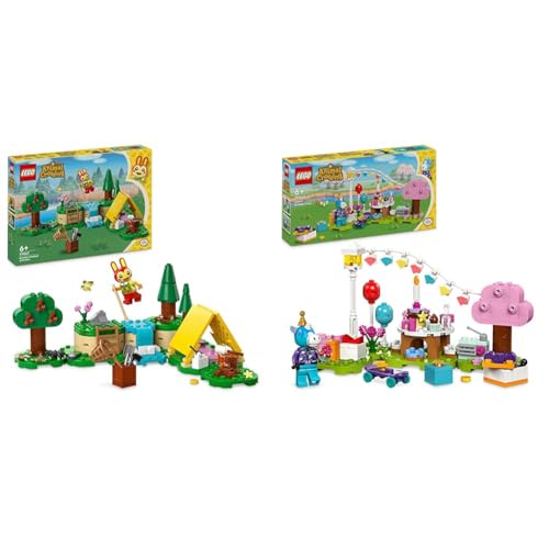 LEGO Animal Crossing Mimmis Outdoor-Spaß, kreatives Spielzeug für Kinder & Animal Crossing Jimmys Geburtstagsparty, kreatives Spielzeug für Kinder LEGO Animal Crossing Mimmis Outdoor-Spaß, kreatives Spielzeug für Kinder & Animal Crossing Jimmys Geburtstagsparty, kreatives Spielzeug für Kinder von LEGO