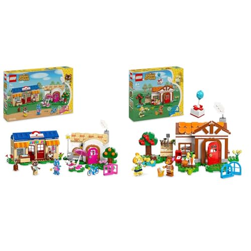 LEGO Animal Crossing Nooks Laden und Sophies Haus Set, kreatives Spielzeug & Animal Crossing Besuch von Melinda, kreatives Spielzeug für Kinder LEGO Animal Crossing Nooks Laden und Sophies Haus Set, kreatives Spielzeug & Animal Crossing Besuch von Melinda, kreatives Spielzeug für Kinder von LEGO