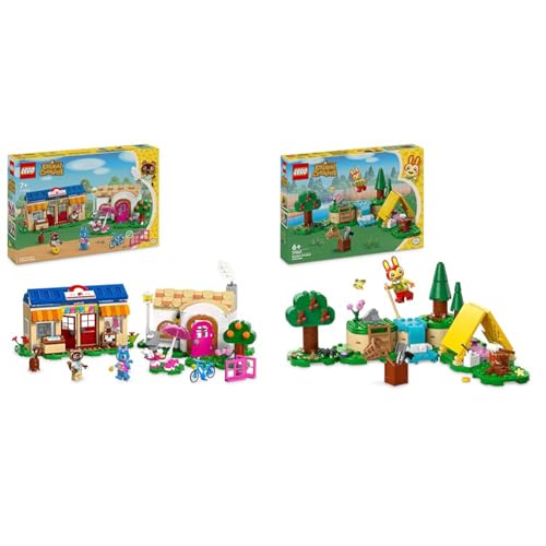 LEGO Animal Crossing Nooks Laden und Sophies Haus Set, kreatives Spielzeug & Animal Crossing Mimmis Outdoor-Spaß, kreatives Spielzeug für Kinder LEGO Animal Crossing Nooks Laden und Sophies Haus Set, kreatives Spielzeug & Animal Crossing Mimmis Outdoor-Spaß, kreatives Spielzeug für Kinder von LEGO