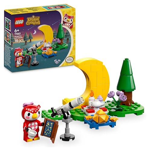LEGO Animal Crossing Sternbeobachtung mit Eufemia, Bauset für Kinder, Videospiel Set für fantasievolle Rollenspiele, Spielzeug für Mädchen und Jungen ab 6 Jahren, Tierspielzeug mit Figuren 77053 LEGO Animal Crossing Sternbeobachtung mit Eufemia, Bauset für Kinder, Videospiel Set für fantasievolle Rollenspiele, Spielzeug für Mädchen und Jungen ab 6 Jahren, Tierspielzeug mit Figuren 77053 von LEGO