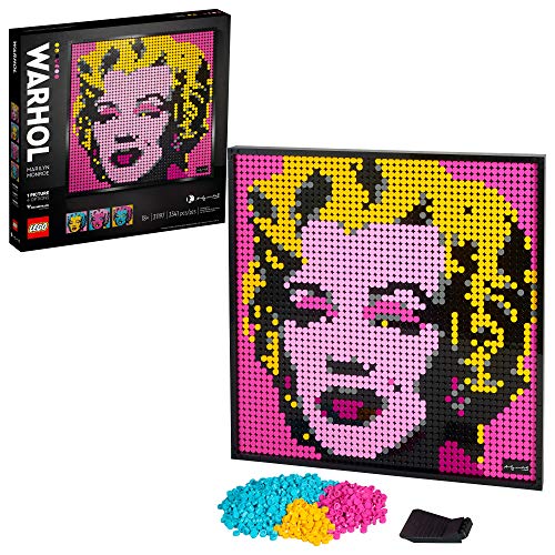 LEGO Art Andy Warhol’s Marilyn Monroe 31197 Collectible Building Kit for Adults; an Excellent Gift for Adults to Make Stunning Wall Art at Home and Who Love Creative Building, New 2020 (3,332 Pieces) von LEGO