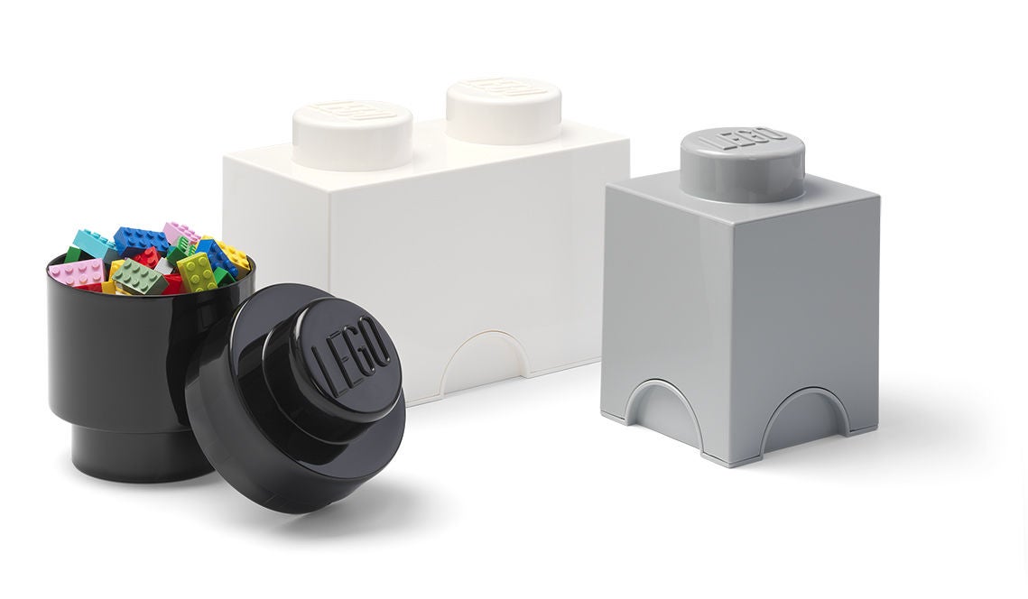 LEGO Aufbewahrung 3, White/Grey/Black LEGO Aufbewahrung 3, White/Grey/Black von LEGO