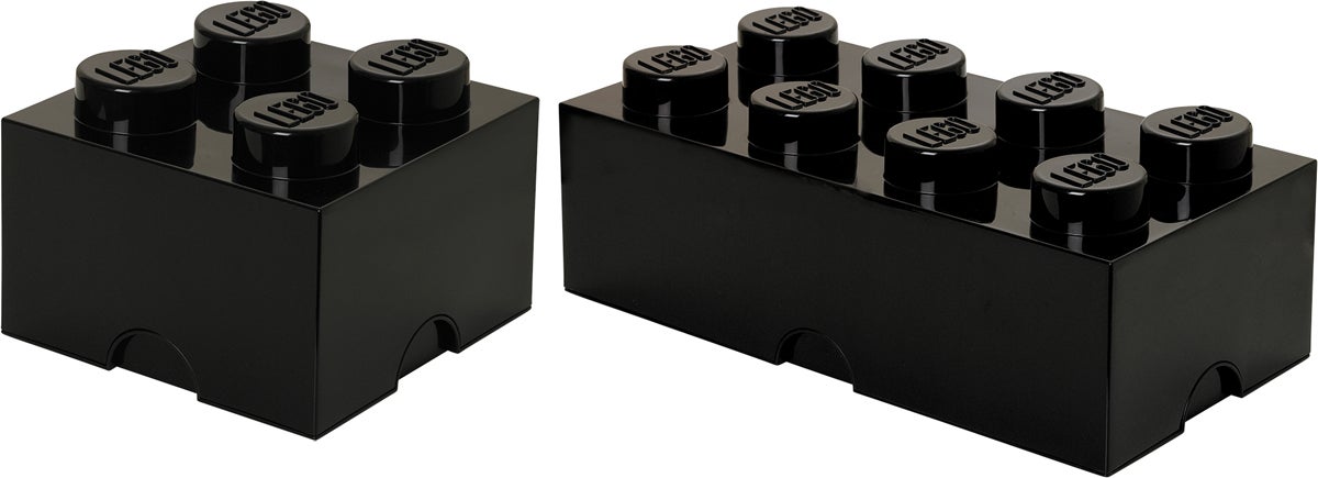 LEGO Aufbewahrung Paket Klein/Groß, Schwarz LEGO Aufbewahrung Paket Klein/Groß, Schwarz von LEGO