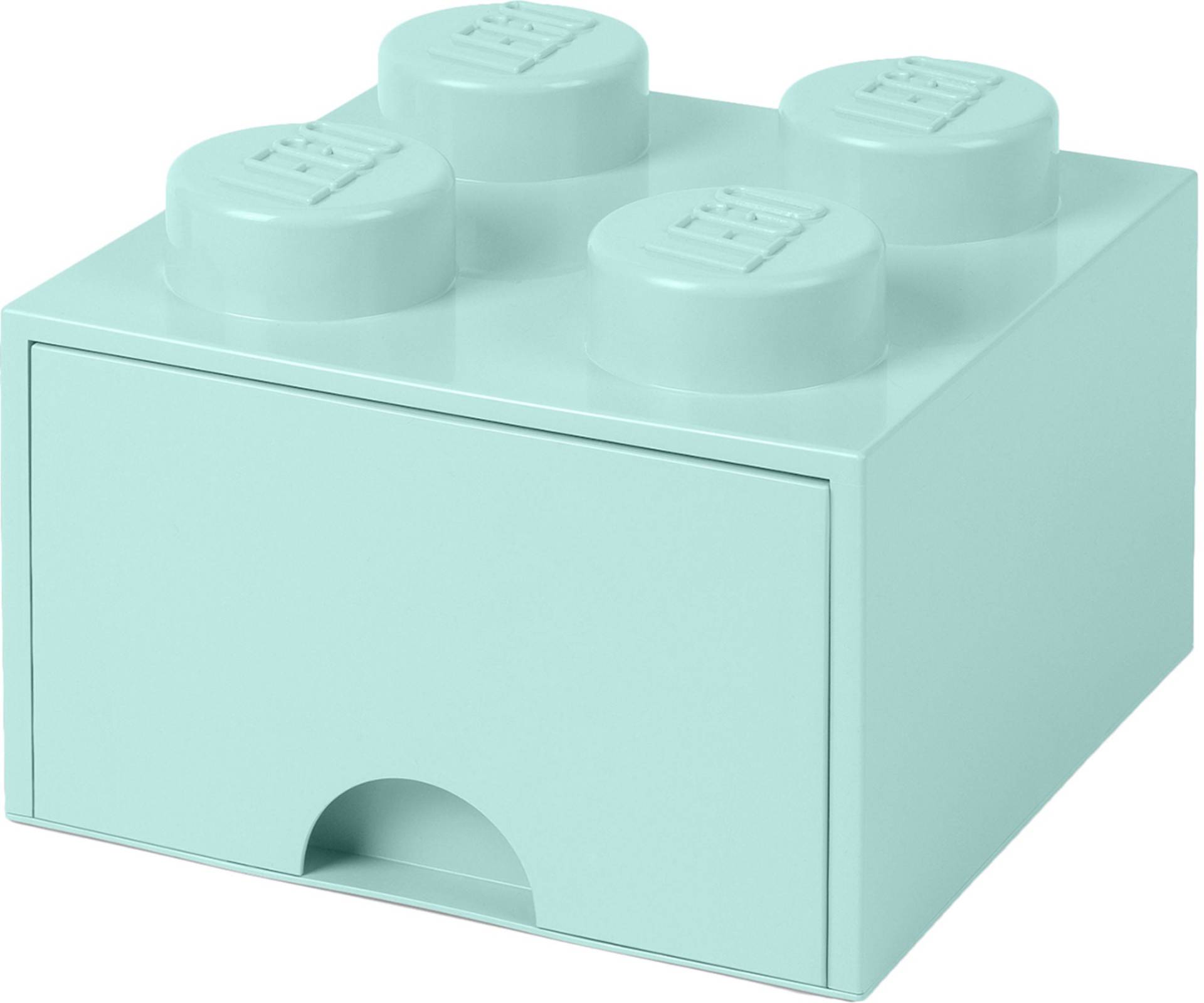 LEGO Aufbewahrungsbox mit Schublade 4, Türkis von LEGO