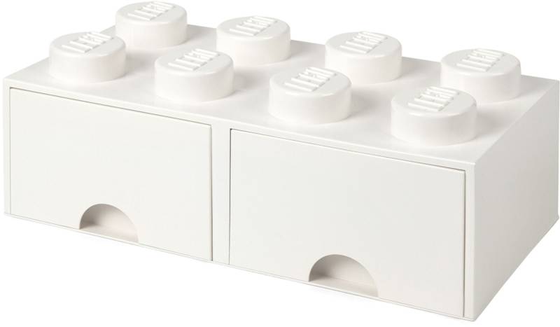 LEGO Aufbewahrungsbox mit Schublade 8, Weiß von LEGO