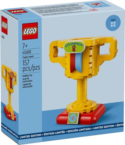 LEGO Bauen und anpassbare Trophäe Award Kit 40688 (157 Teile) für Kinder ab 7 Jahren von LEGO