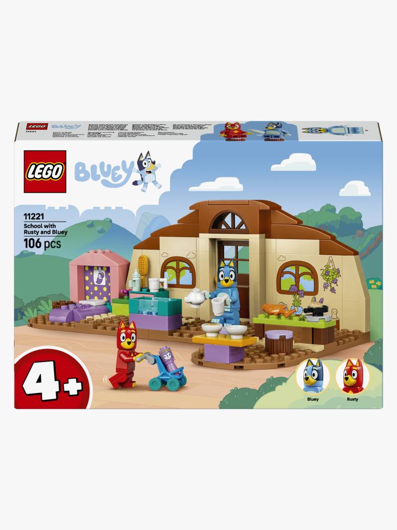LEGO Bluey 11221 Schule mit Rusty und Bluey von LEGO