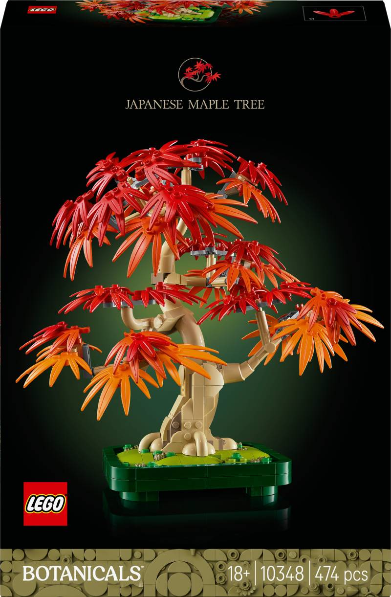 LEGO Botanicals 10348 Japanischer Roter Ahorn – Bonsai-Baum von LEGO