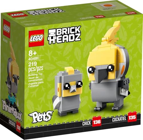 LEGO BrickHeadz 40481 Nymphensittich Vogelset von LEGO