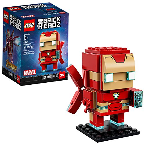 LEGO BrickHeadz Iron Man MK50 41604 Building Kit (101 Piece) von LEGO