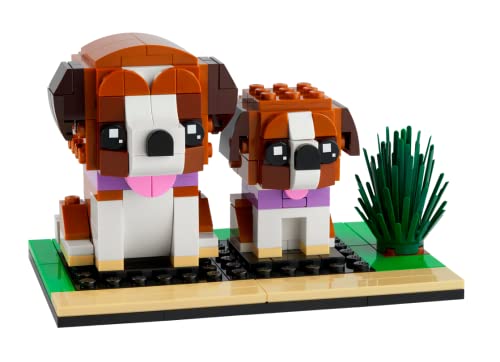 LEGO BrickHeadz Bernhardiner Hund und Welpe Set 40543 von LEGO