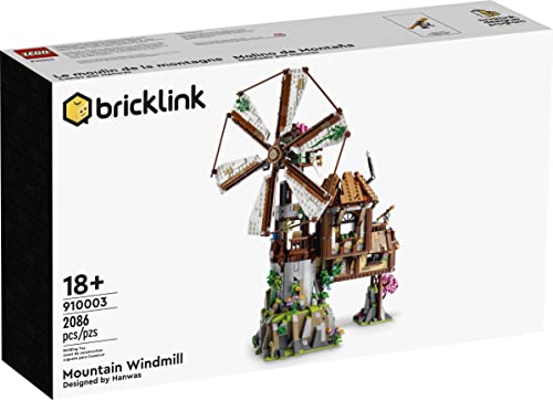 LEGO Bricklink 910003 - Bergwindmühle 2085 Teile von LEGO