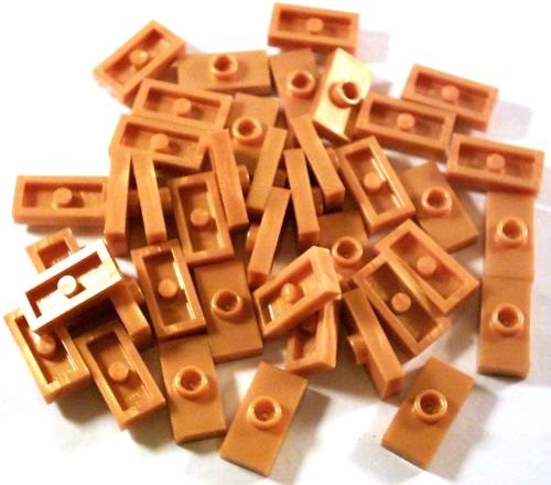 LEGO Bricks – Bügeleisen Lisa mit Pivot (40 Stück), 1 x 2 Türen, Gold von LEGO