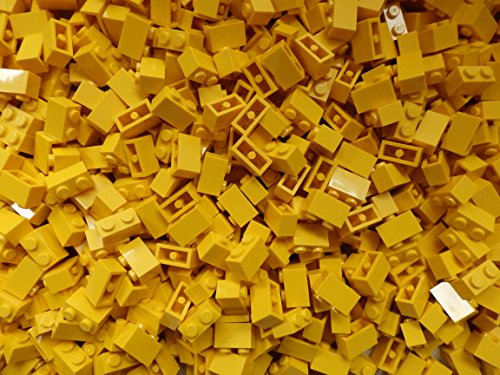 LEGO Bricks: Yellow 1x2. Part 3004 (X 100) by LEGO von LEGO