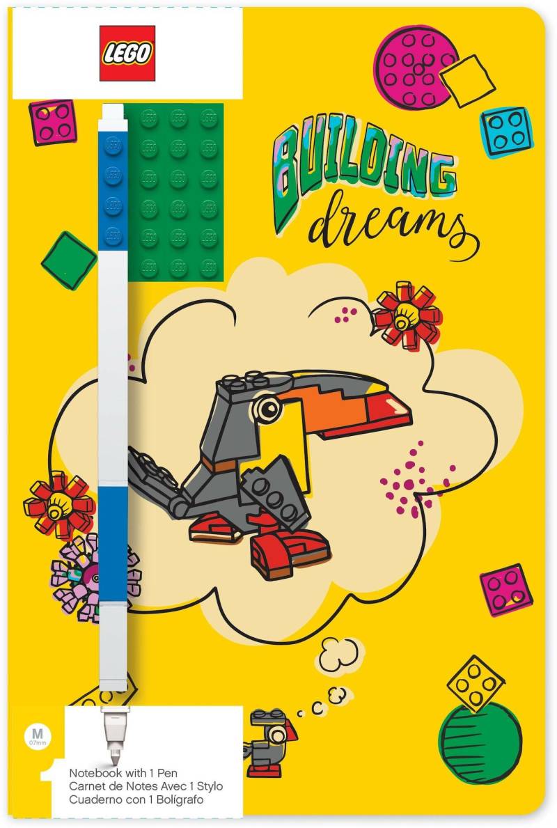 LEGO Building Dreams Notizbuch mit Stift von LEGO