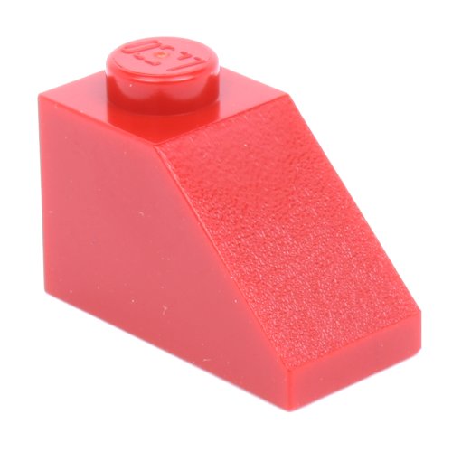 LEGO CITY - 30 Lego Dachsteine 1x2 45° rot - 3040 von LEGO