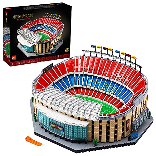 LEGO Camp NOU – FC Barcelona 10284 Building Kit; Build a Displayable Model Version of The Iconic Soccer Stadium (5,509 Pieces) von LEGO