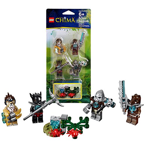 LEGO Chima 850910 - Figuren Set mit "Kristallversteck" - 53teilig LEGO Chima 850910 - Figuren Set mit "Kristallversteck" - 53teilig von LEGO