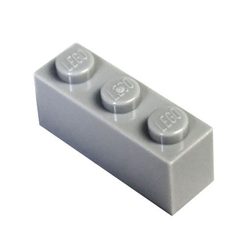 LEGO City - 20 Steine mit 1x3 Noppen im neuen hellgrau von LEGO
