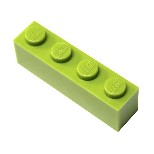 LEGO City - 20 Steine mit 1x4 Noppen in limone (lime) von LEGO