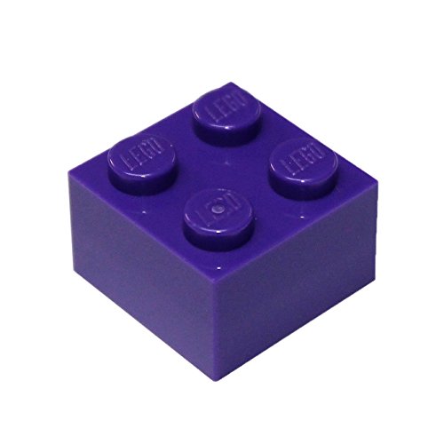 LEGO City - 20 dark purple Steine mit 2x2 Noppen von LEGO