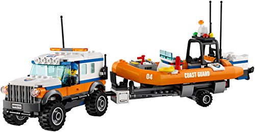 LEGO City 60165 - "Geländewagen mit Rettungsboot Konstruktionsspiel, bunt von LEGO