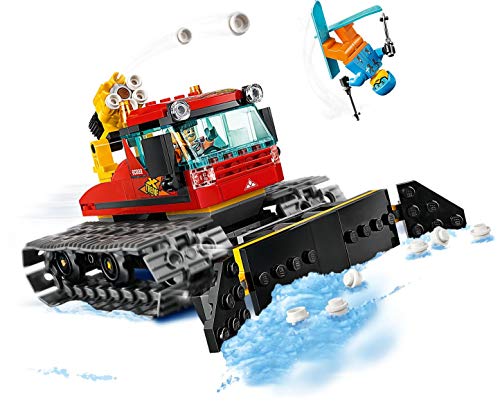 LEGO 60222 City Pistenraupe, Bauspielzeug mit 2 Minifiguren, Winter-Sets für Kinder von LEGO