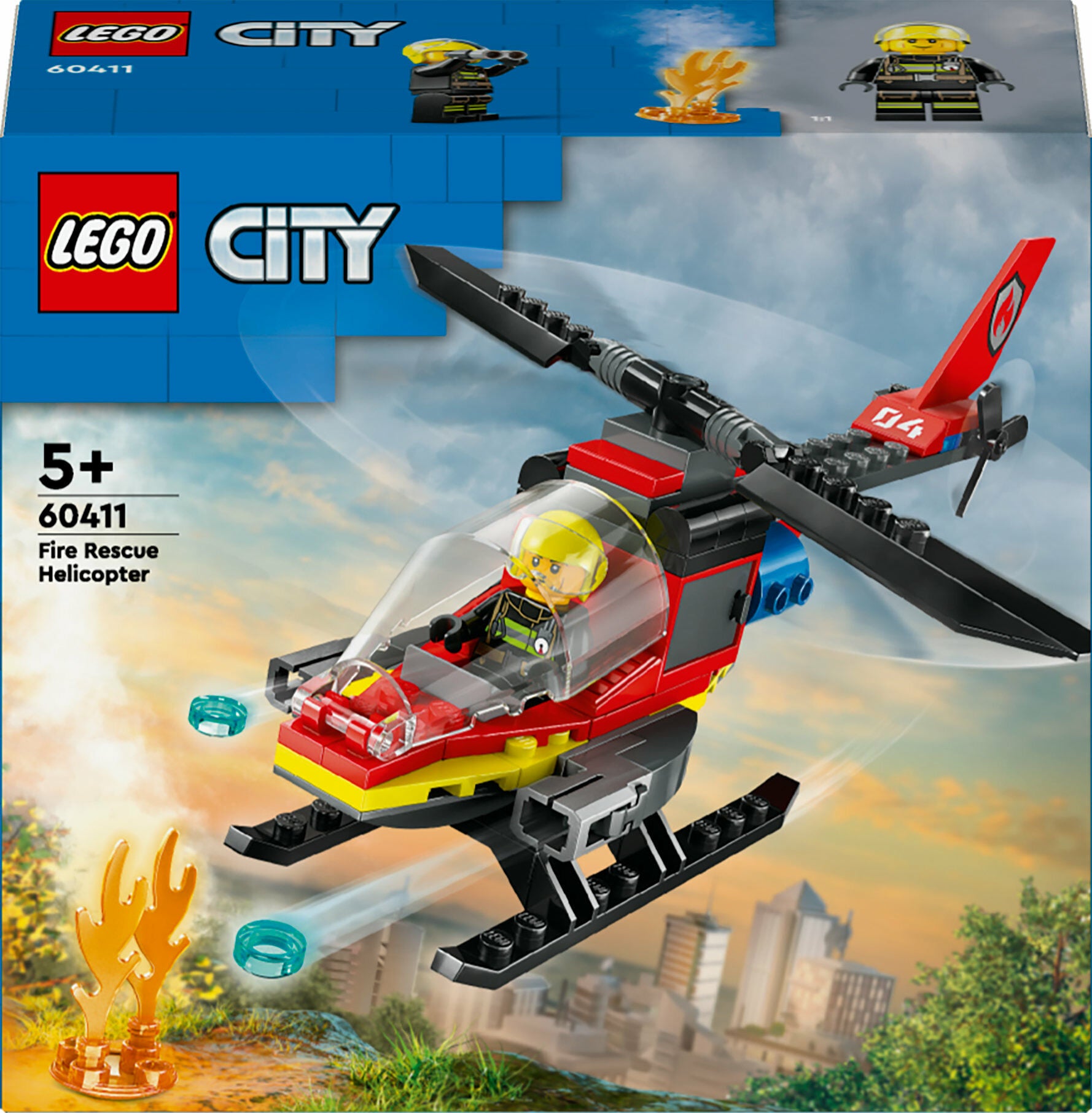 LEGO City 60411 Feuerwehrhubschrauber LEGO City 60411 Feuerwehrhubschrauber von LEGO