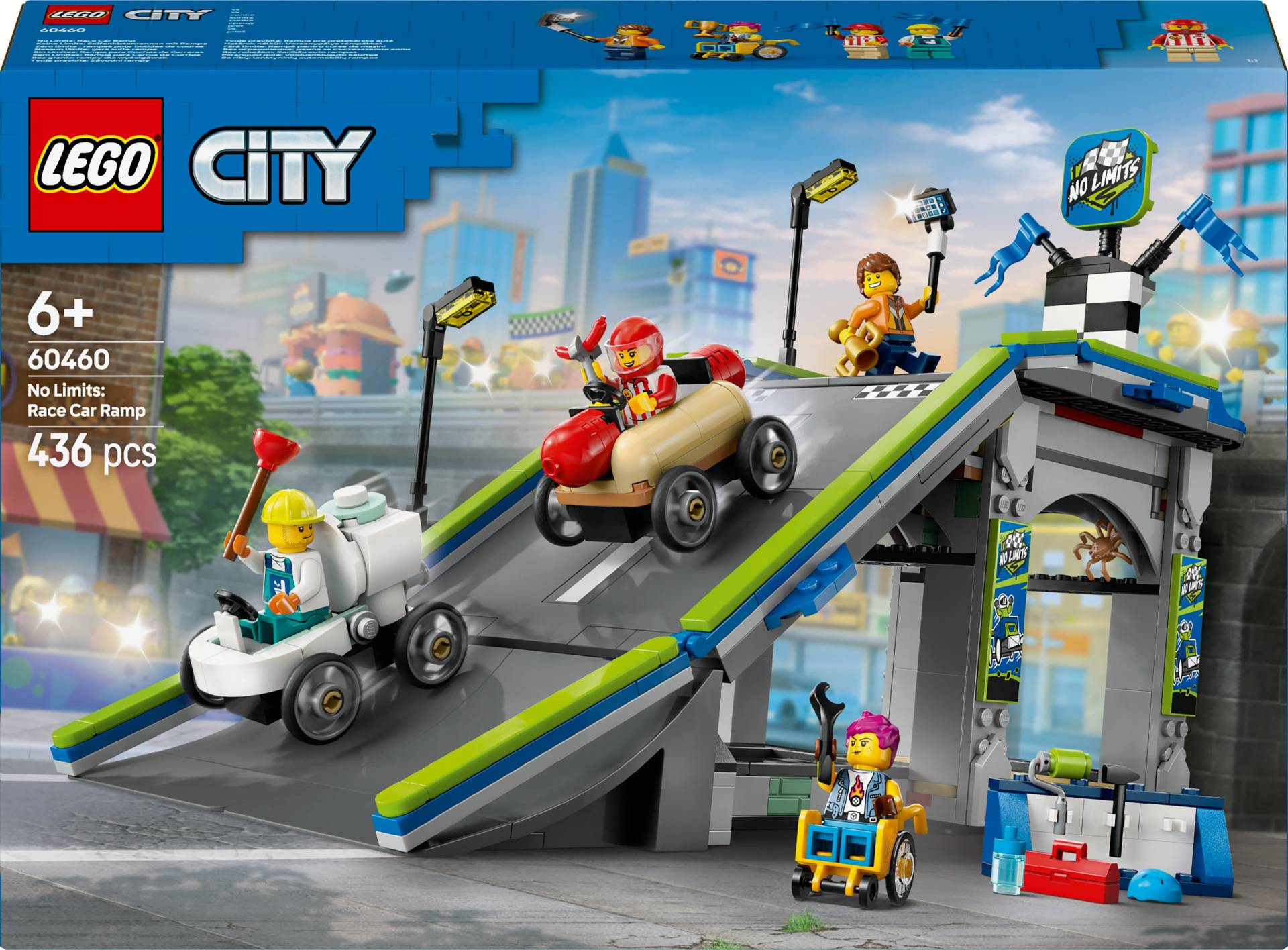 LEGO City 60460 Keine Limits: Seifenkistenrennen mit Rampe LEGO City 60460 Keine Limits: Seifenkistenrennen mit Rampe von LEGO