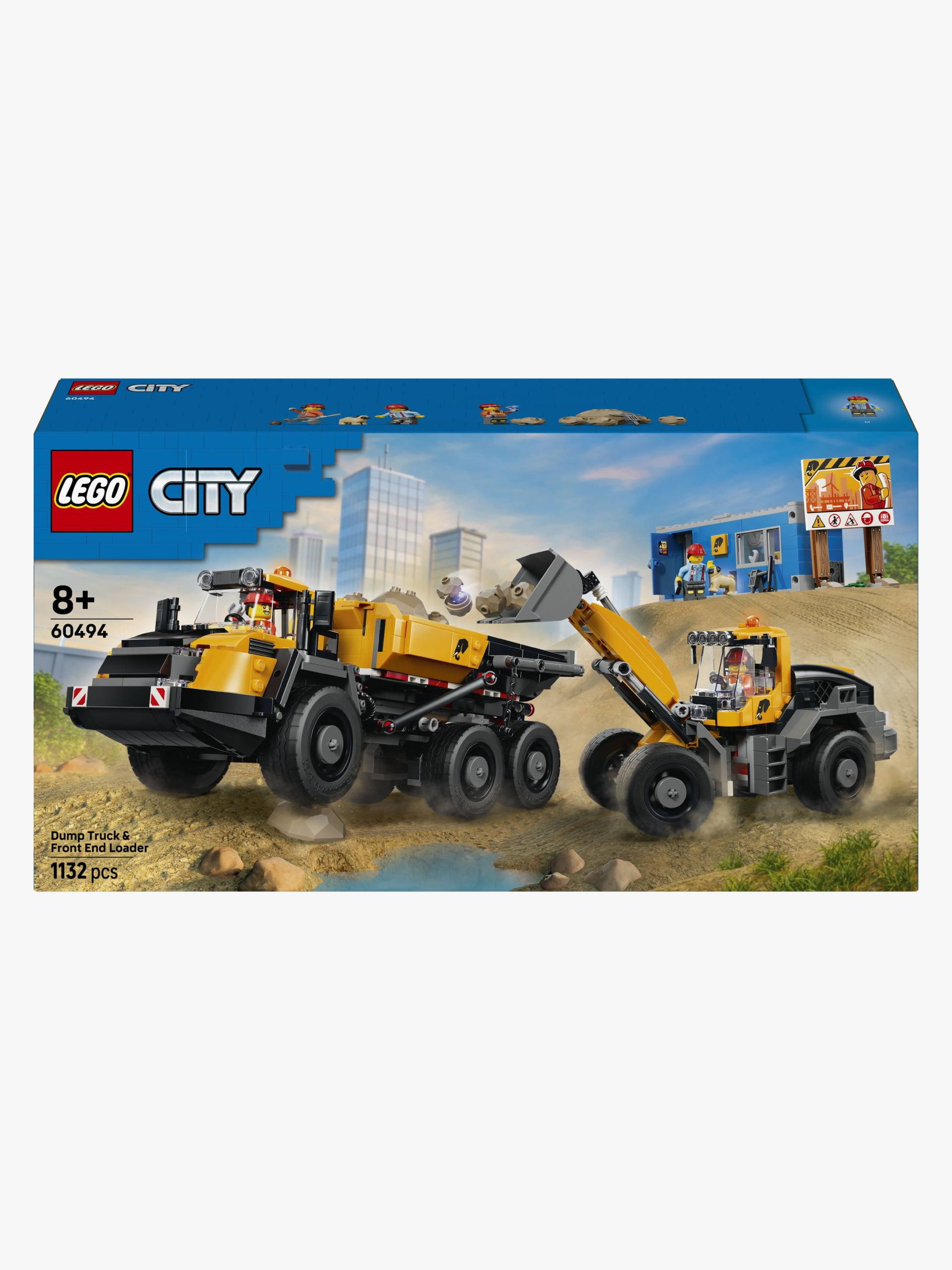 LEGO City 60494 Kipplaster und Schaufellader von LEGO