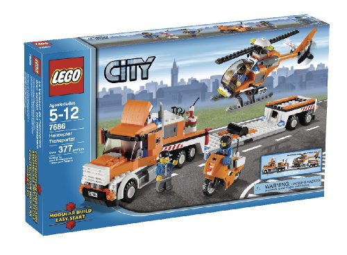 LEGO City 7686 - Transporter mit Hubschrauber LEGO City 7686 - Transporter mit Hubschrauber von LEGO